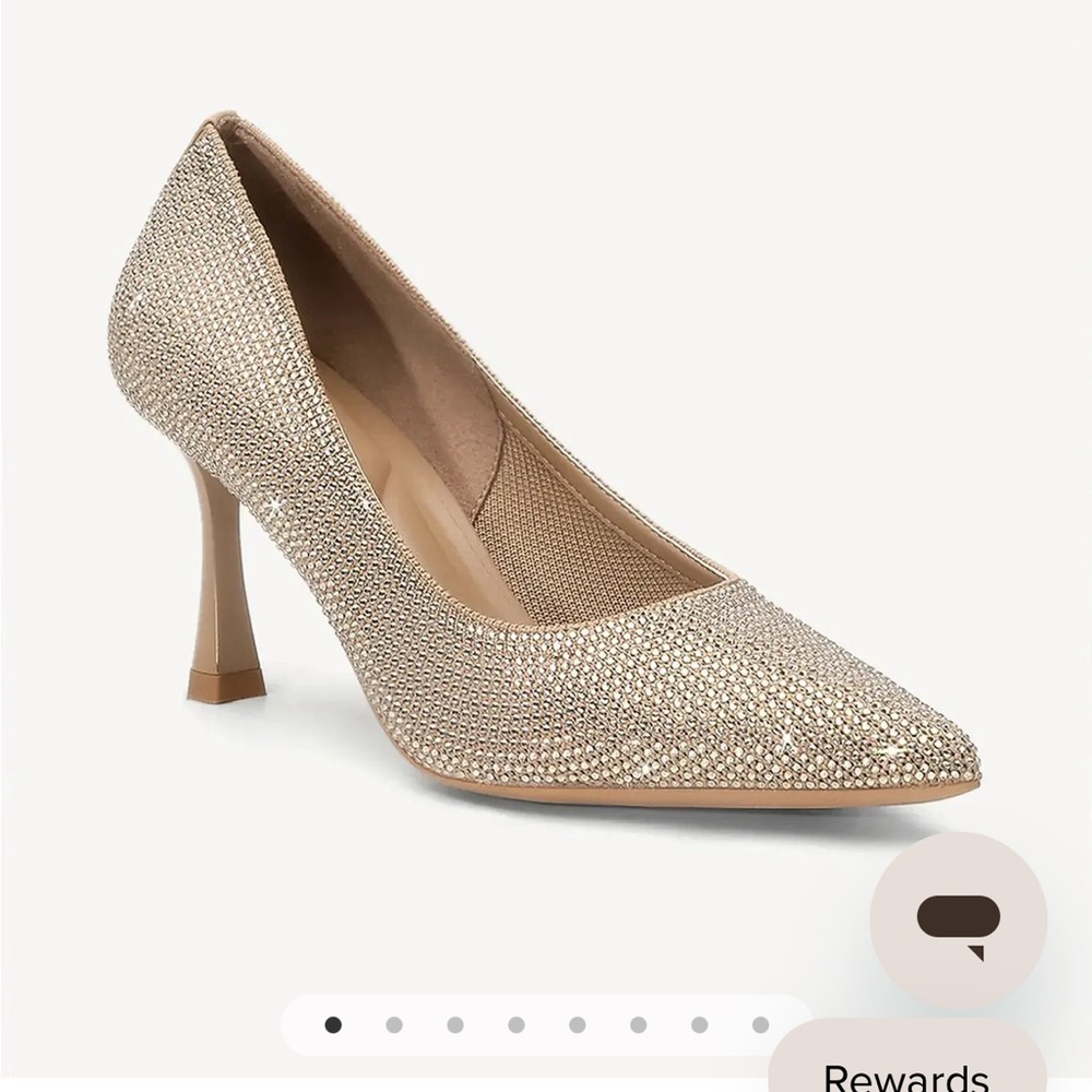 NEW Cosy Island EternalPace Diamond Pointed Toe Heeled Pumps size 9.5